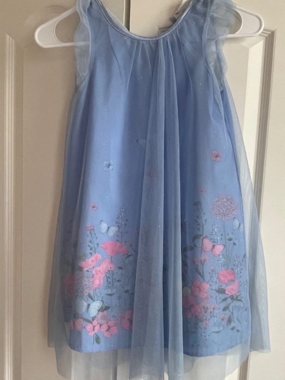 Girls Butterfly Dress Set – Size 8
